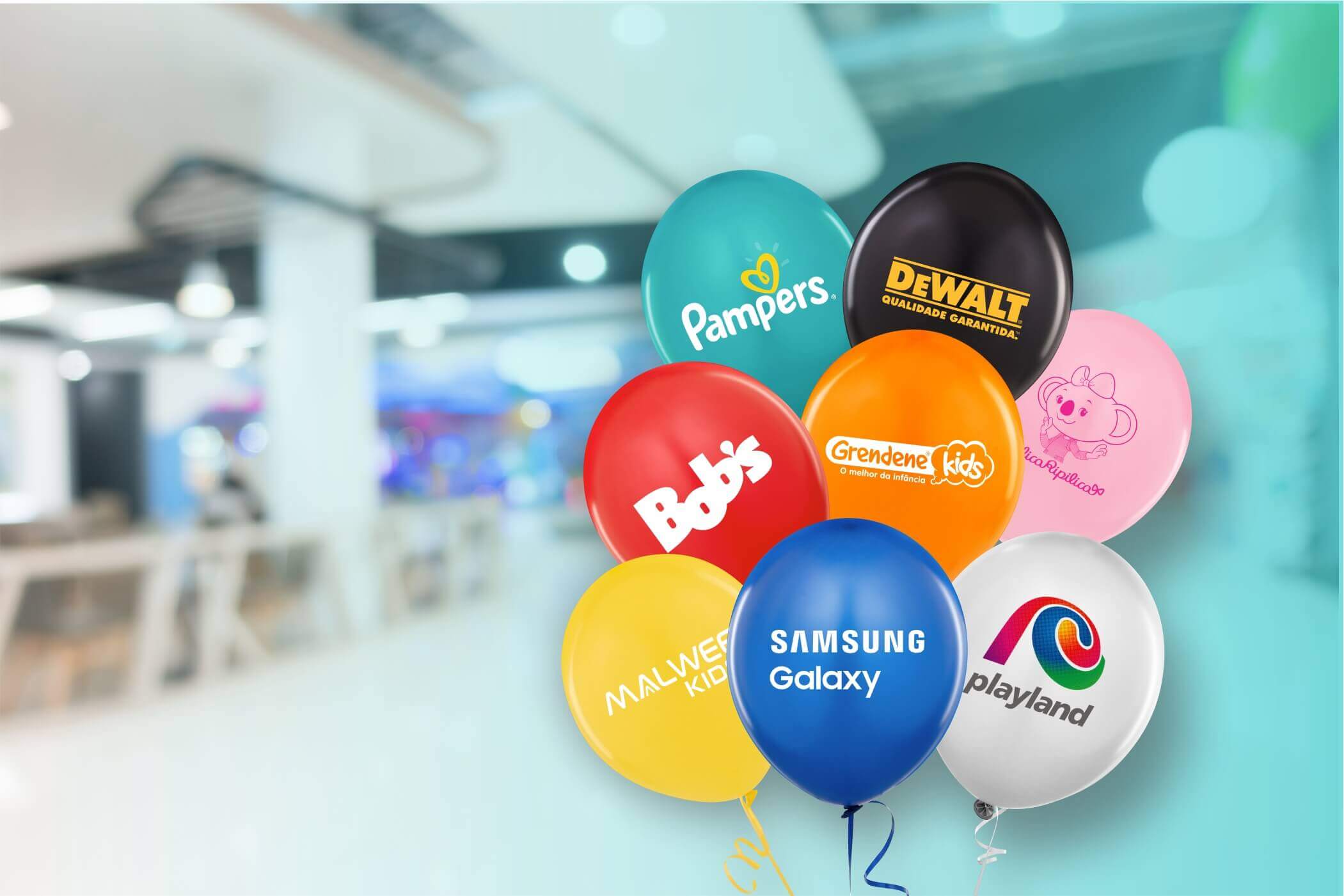 Balões Personalizados com marcas de empresas de São Paulo SP